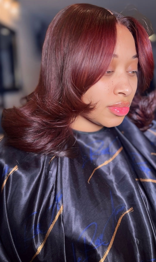 BURGUNDY COLOR SERVICE ONLY