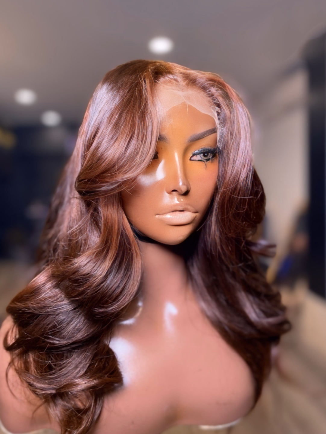 Chocolate brown unit